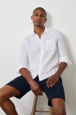 Velvet By Graham & Spencer ELTON BUTTON-UP SHIRT 18 Velvet By Graham & Spencer ELTON BUTTON-UP SHIRT