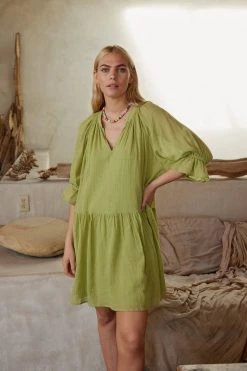 Velvet By Graham & Spencer Womens YAEL TIER DRESS